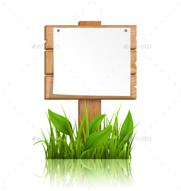 Frame 189 wooden with grass paper reflection am ipr