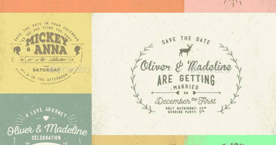 Box rustic 20wedding 20badges 20  20image 20preview