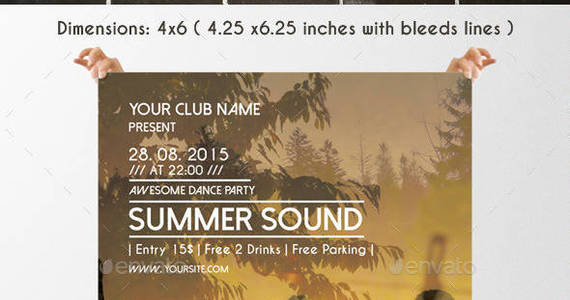 Box summer 20party 20poster 20template 1