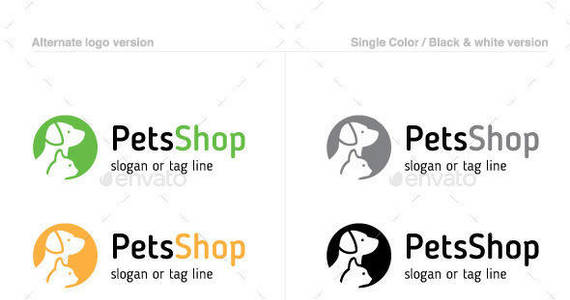 Box pets shop logo big