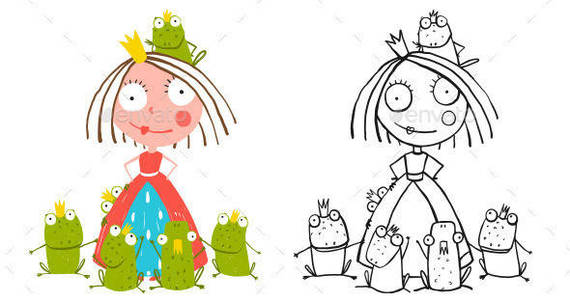 Box princess 20and 20many 20frogs 20color590