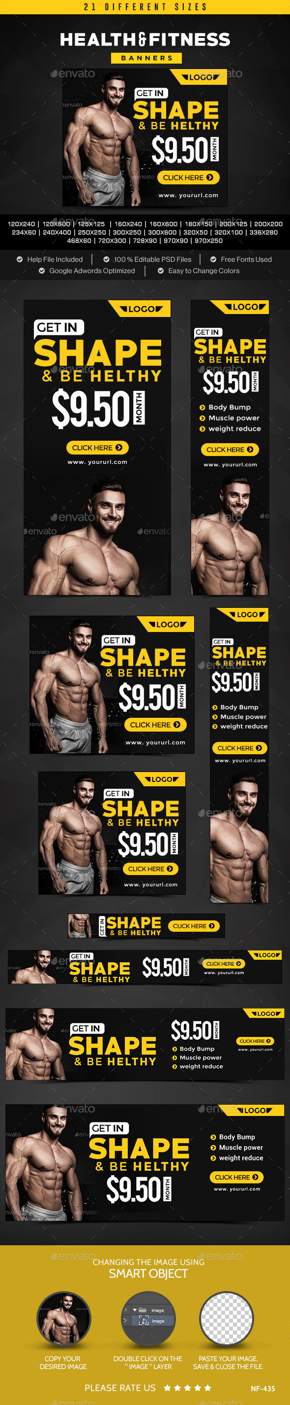 Nf 435 health fitness 20banners preview