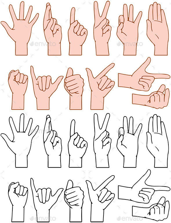 Universal 20hand 20signs 20gestures p