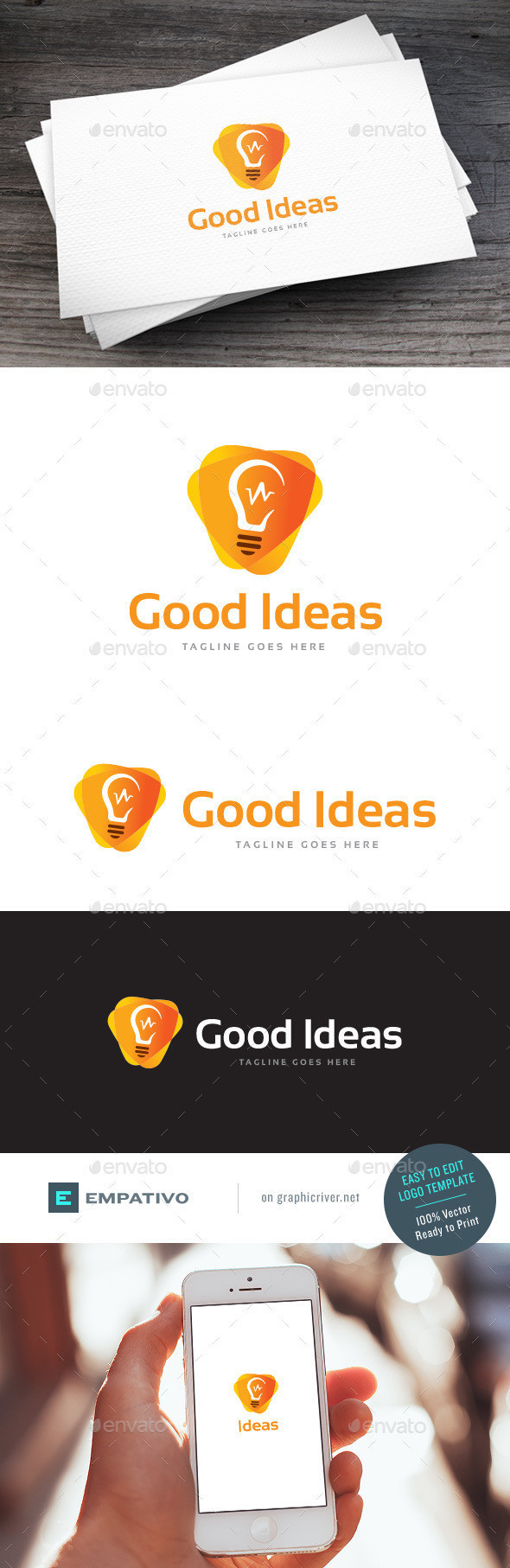 Good ideas logo template