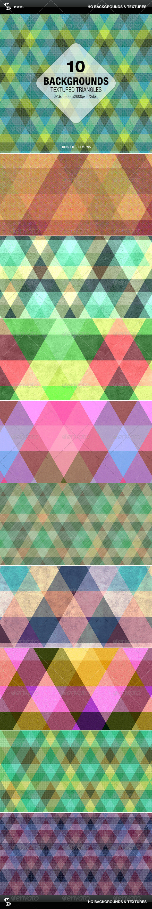 Textured geometric backgrounds preview