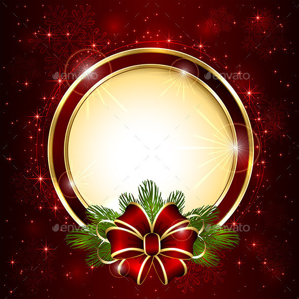 Christmas 20decoration 20on 20red 20background1