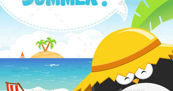 Box hello summer penguin preview