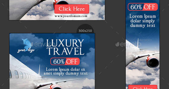 Box red 278 travel banners preview