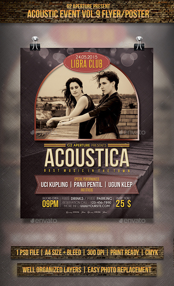 Acoustic event preview vol9