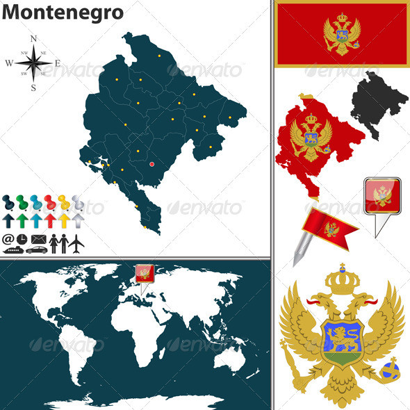 01 montenegro 20map 20world