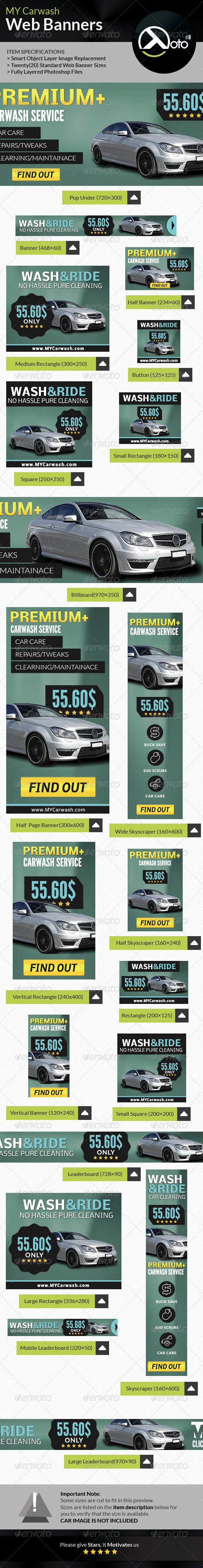 Prev web banners my carwash