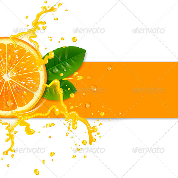 Fresh 20orange 20background