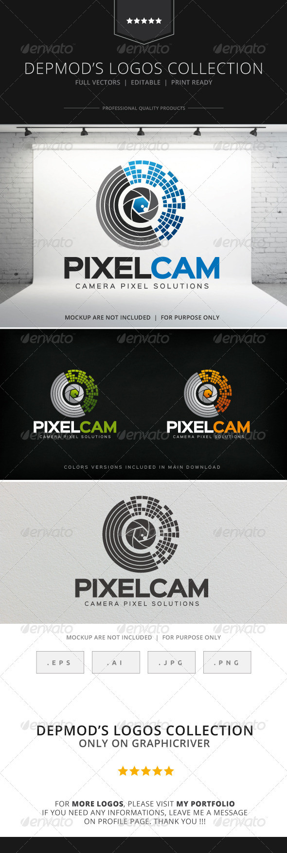 Pixel cam logo