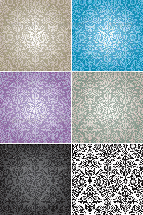 Damask patterngr 590