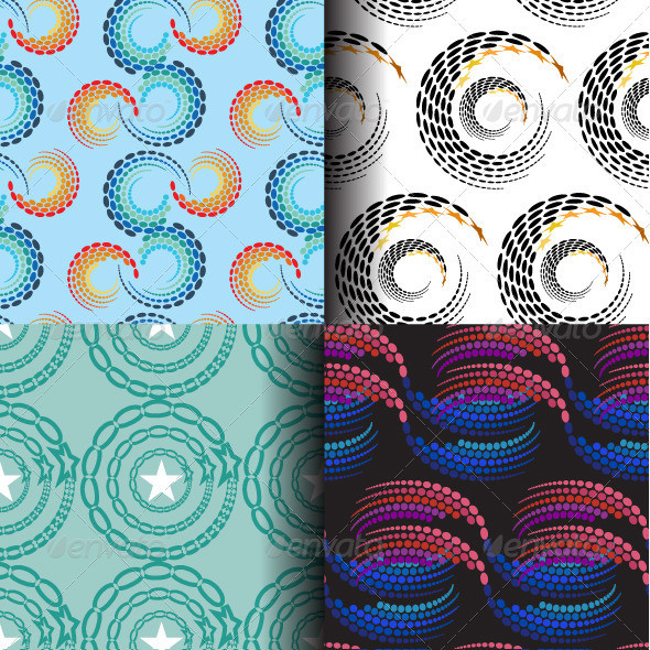 Seamless pattern background preview