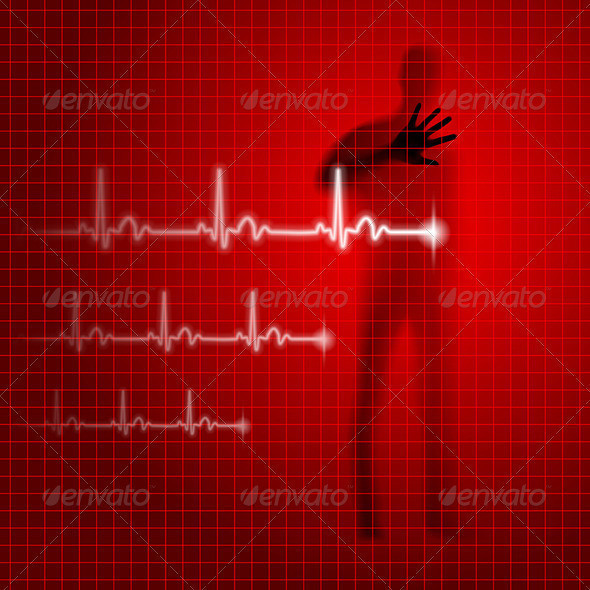 Man blur help cardiogram 01 590