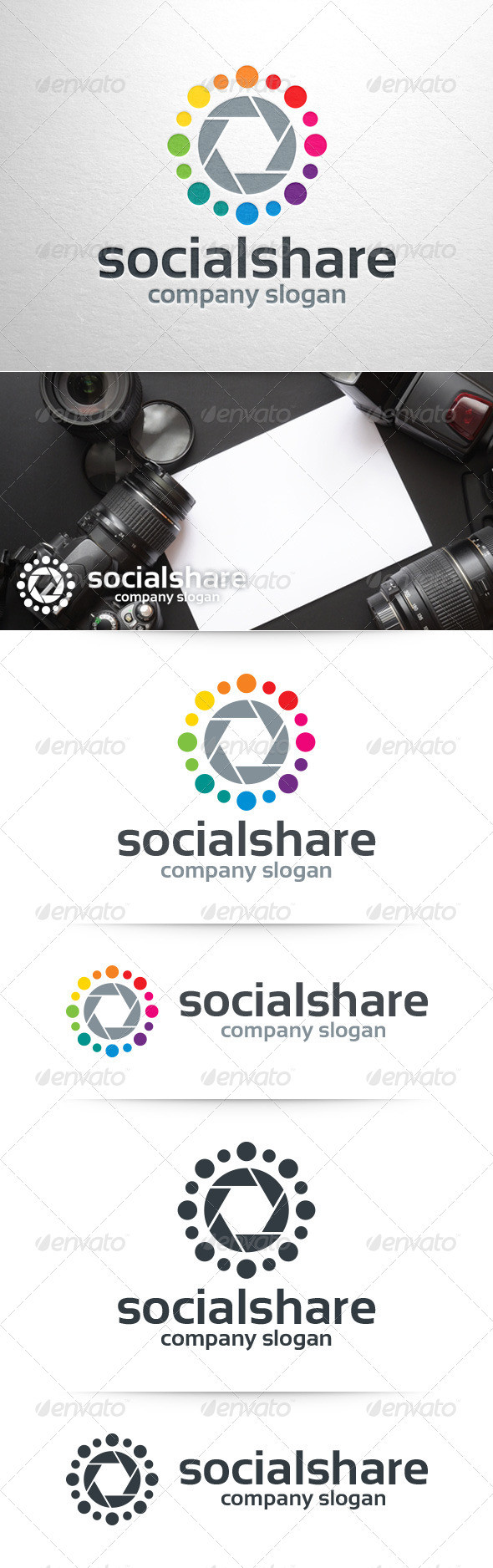 Social share logo