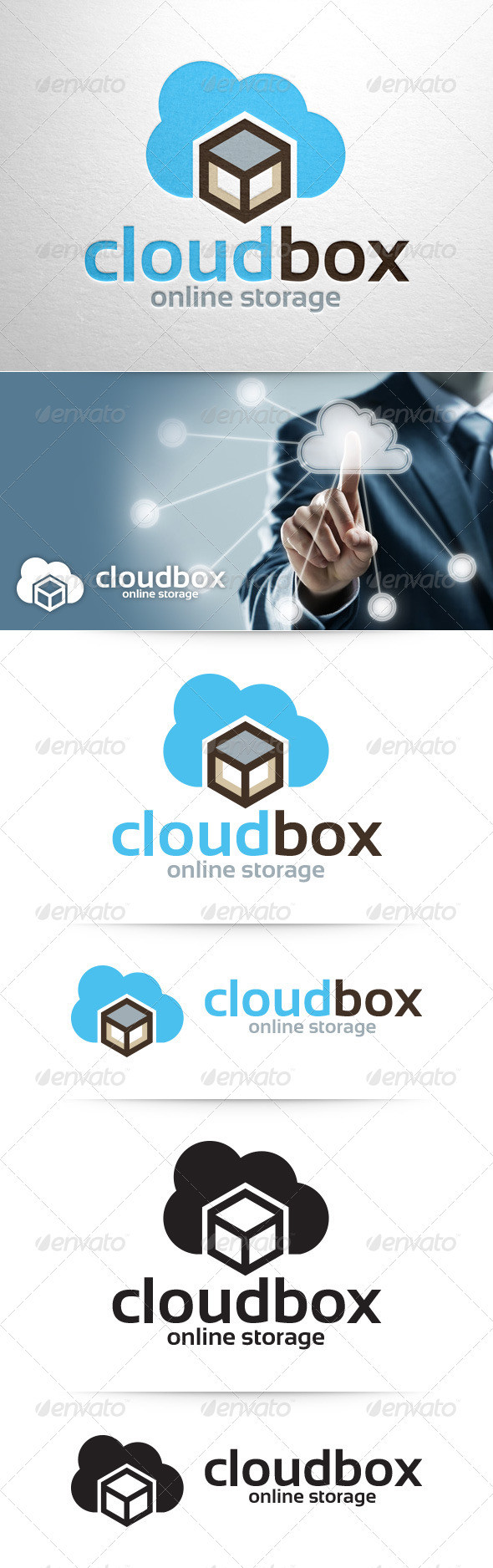 Cloud box logo