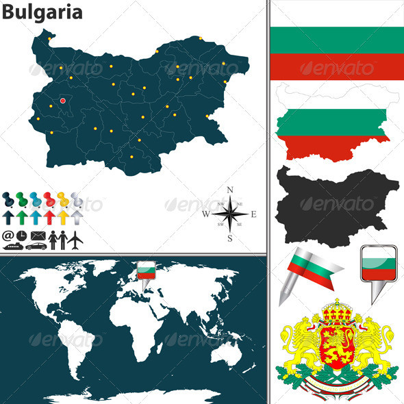 01 bulgaria 20map 20world