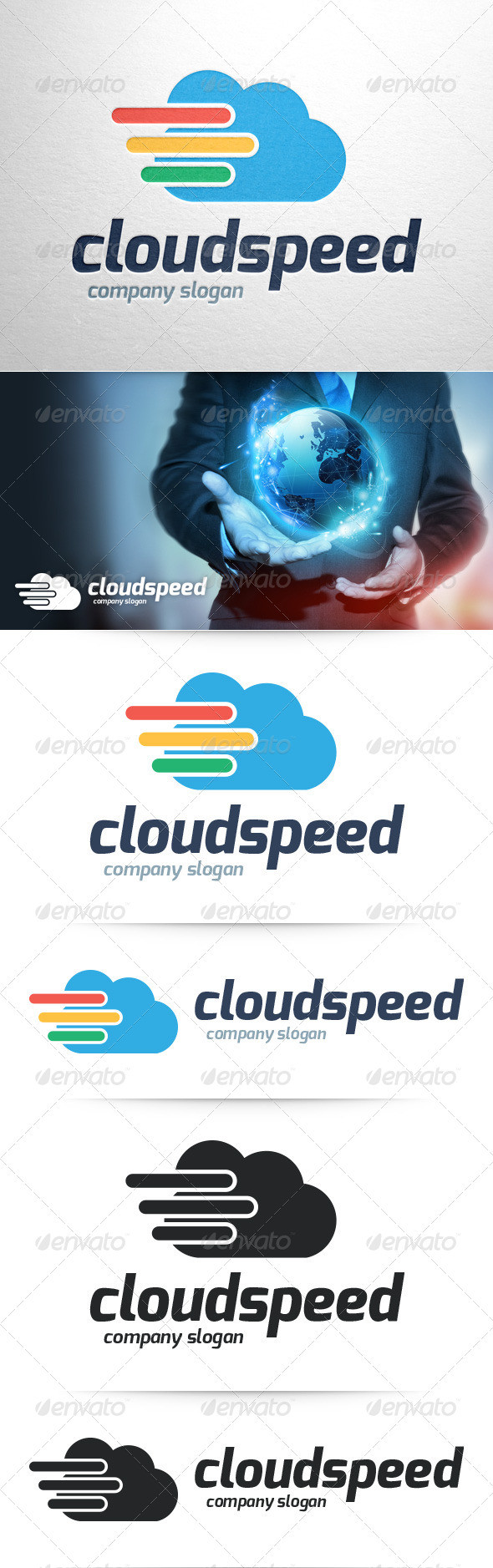 Cloud speed logo