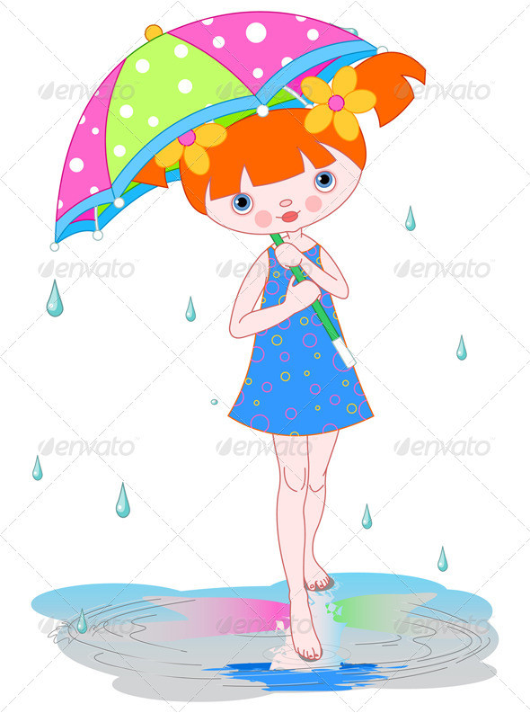Rain girl 01