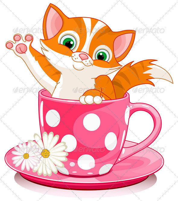 Cup cat
