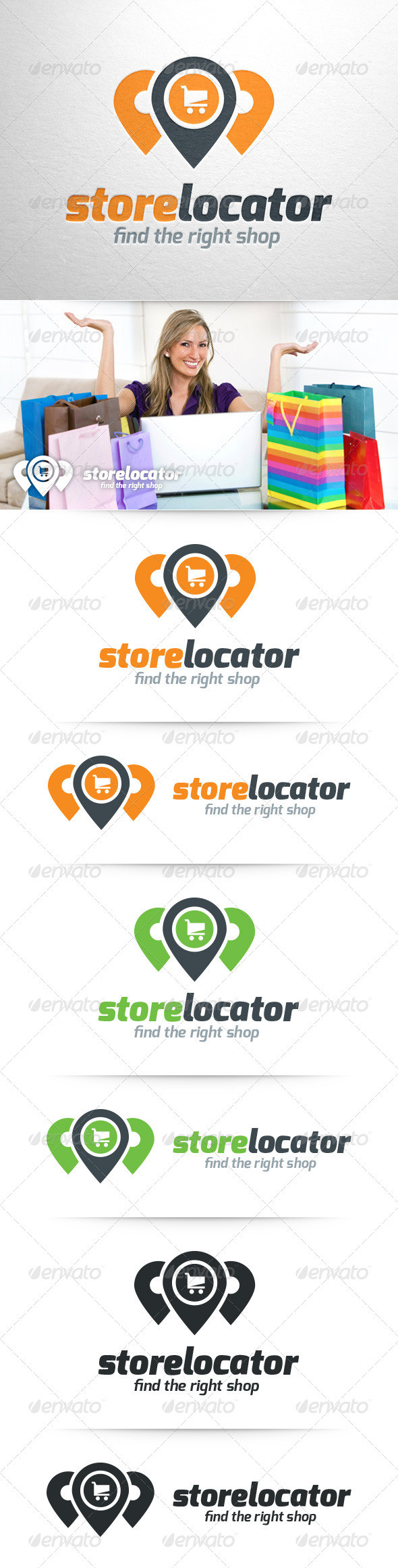 Store locator logo