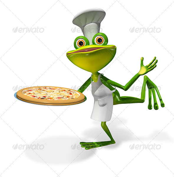 1 frog 20chef 20with 20pizza 3