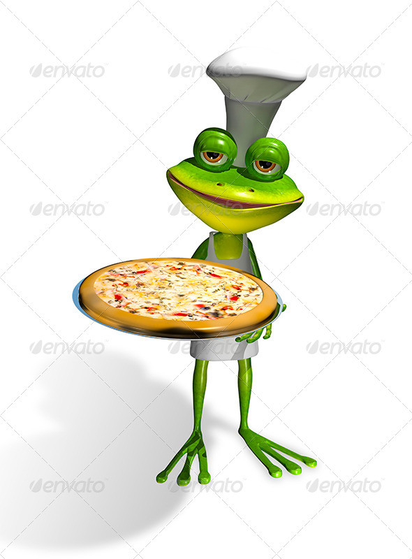 1 frog 20chef 20with 20pizza 2