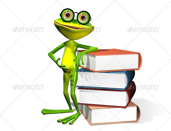 1 frog 20and 20books