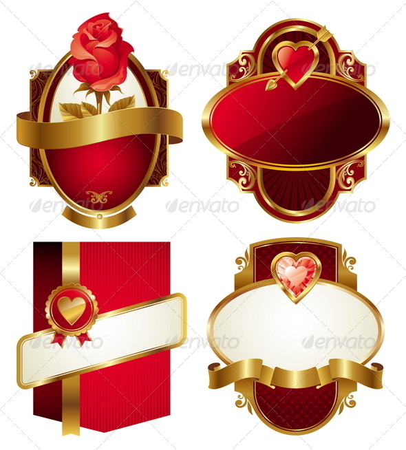 Golden 20valentines 20frames 20590