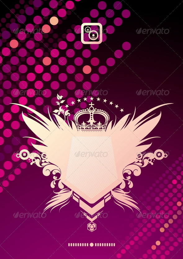 Glittering 20vector 20background 20  20heraldic 20coat 20of 20arms 20590