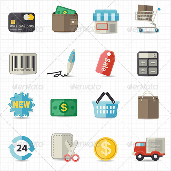 Business 20finance 20and 20shopping 20icons590