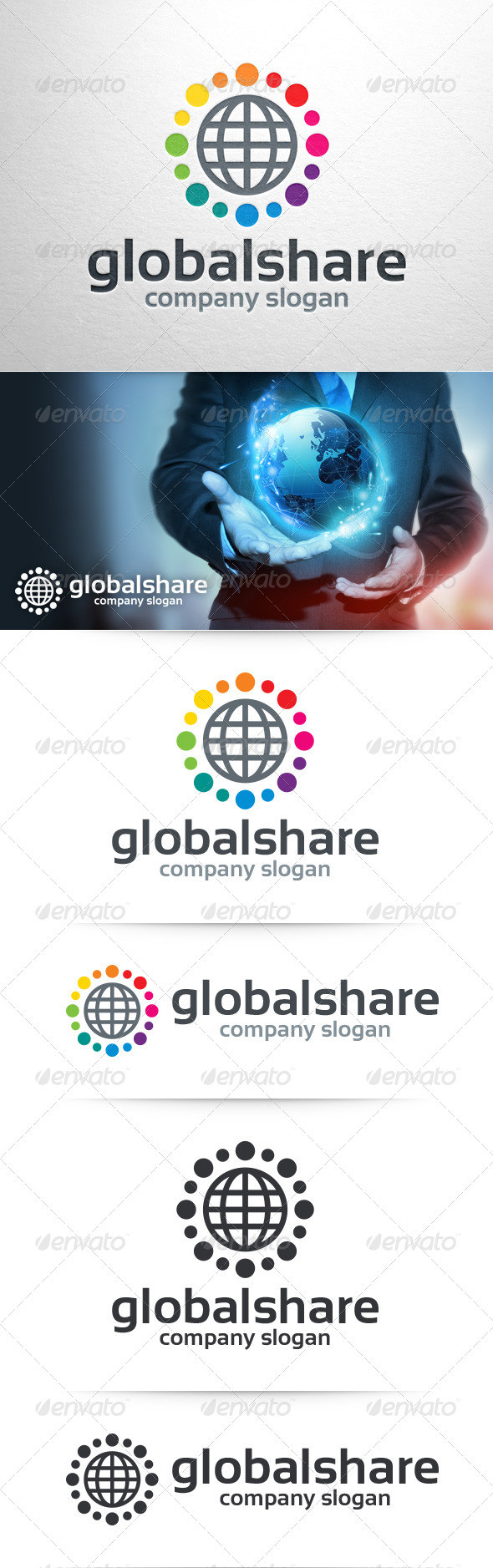 Global share logo