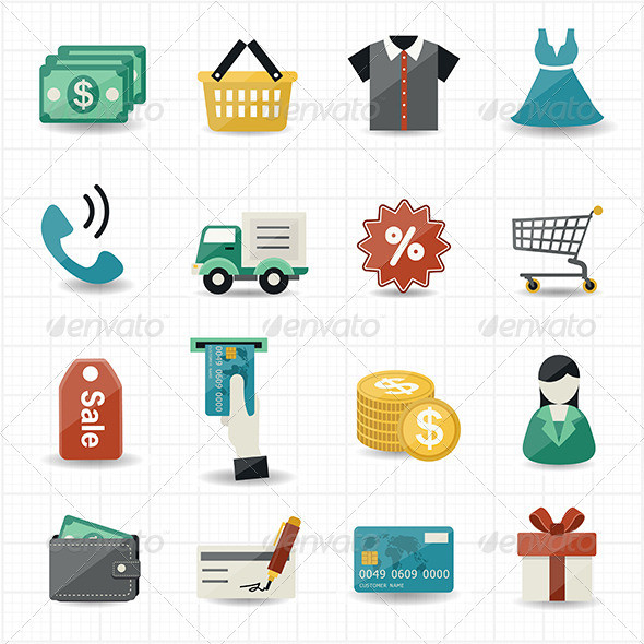Shopping 20icons590
