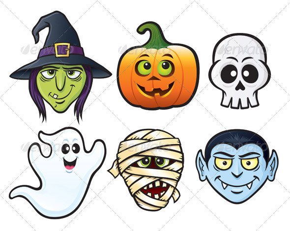 Halloween icon charactersprev