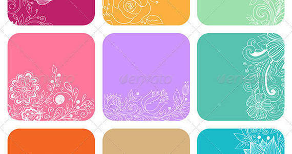 Box decorative cards590