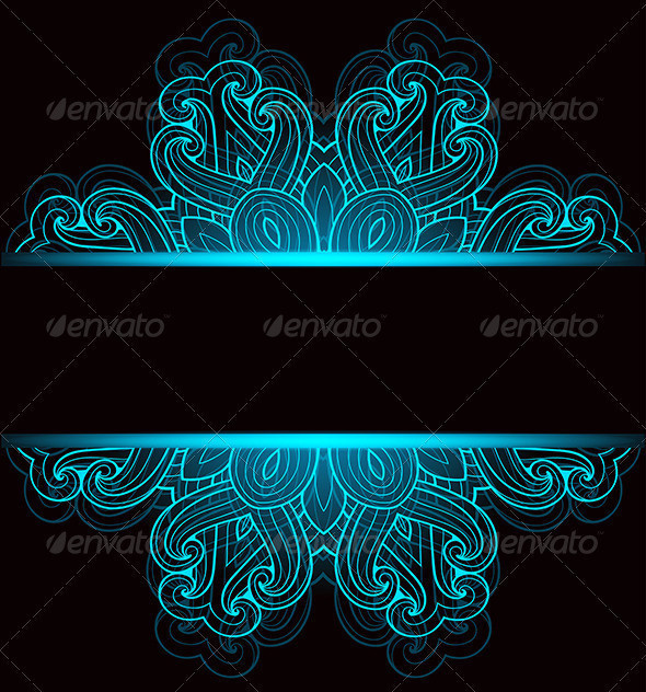 Black blue background590