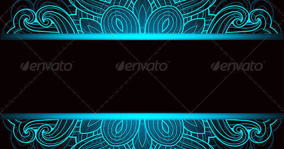 Box black blue background590