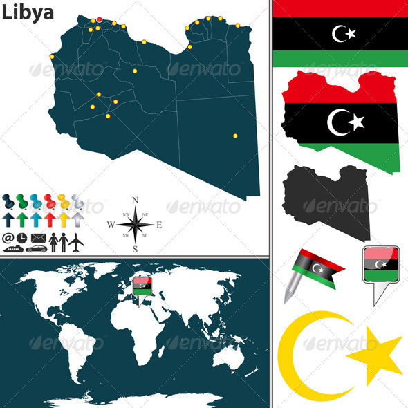 01 libya 20map 20world