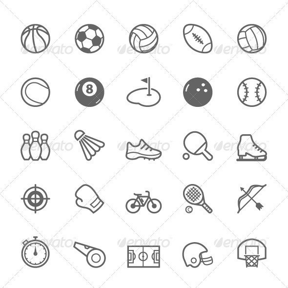 17 sport outline icon590