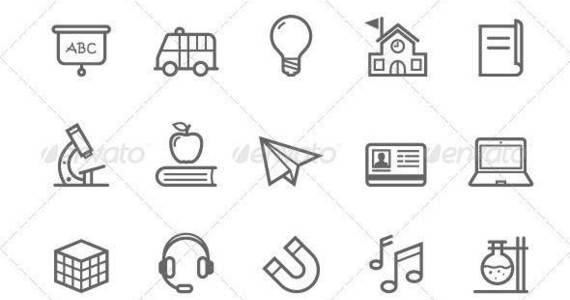 Box 16 education outline icon2 590