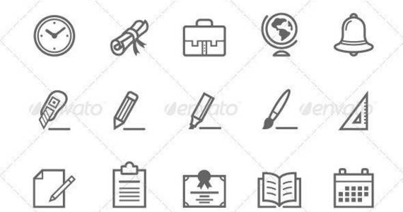 Box 15 education outline icon1 590