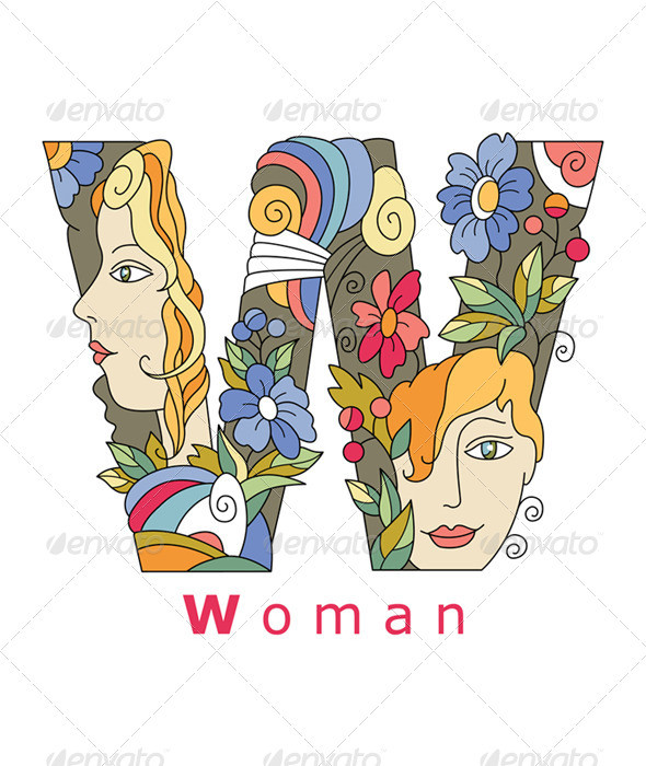 W woman