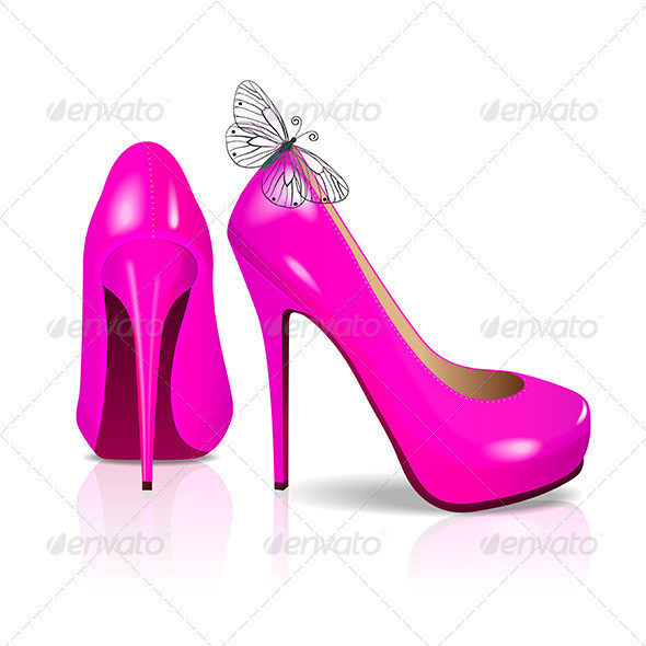 Pink 20high heeled 20shoes