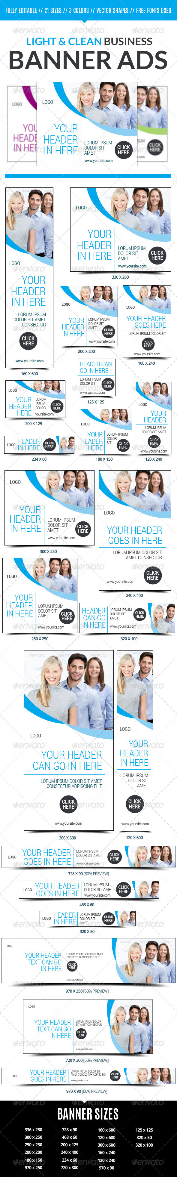 Light 20business 20banner 20ad 20set preview