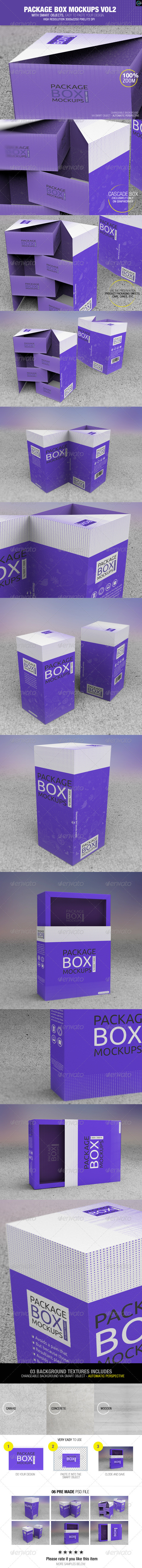 Package box mockups v2 preview