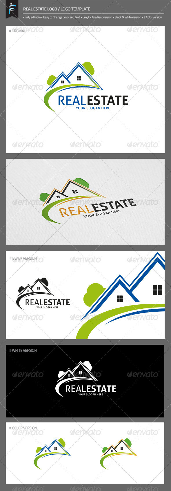 Real estate logo