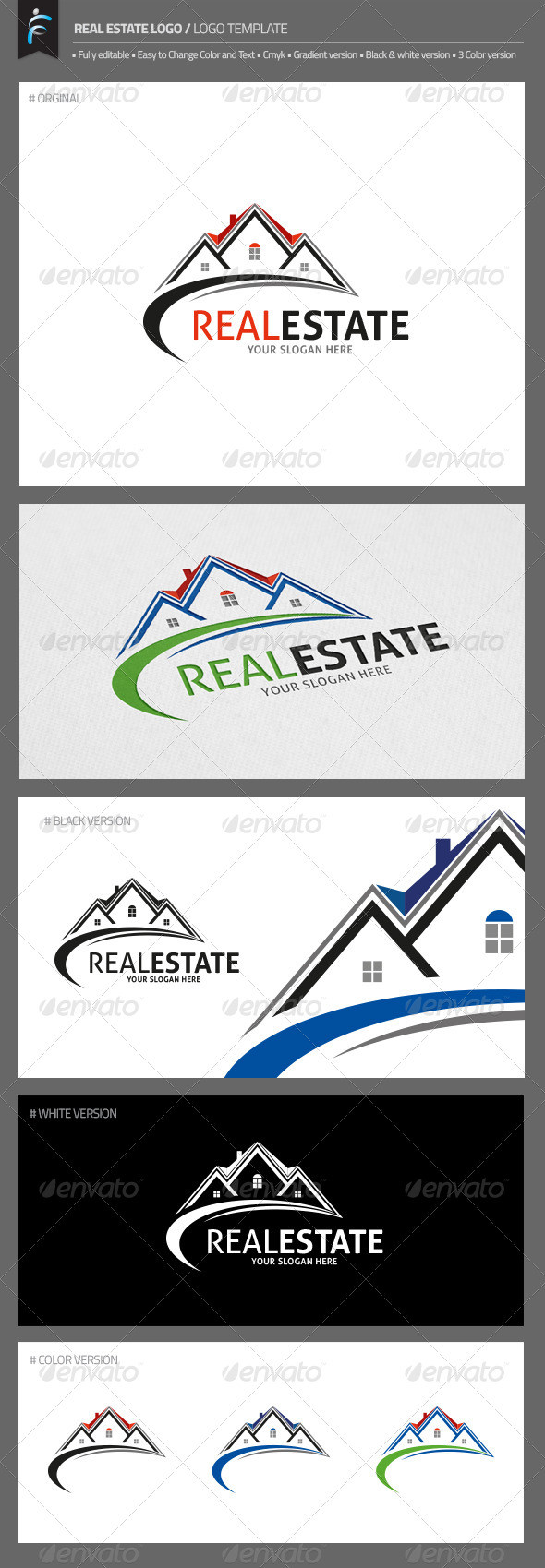 Real estate logo