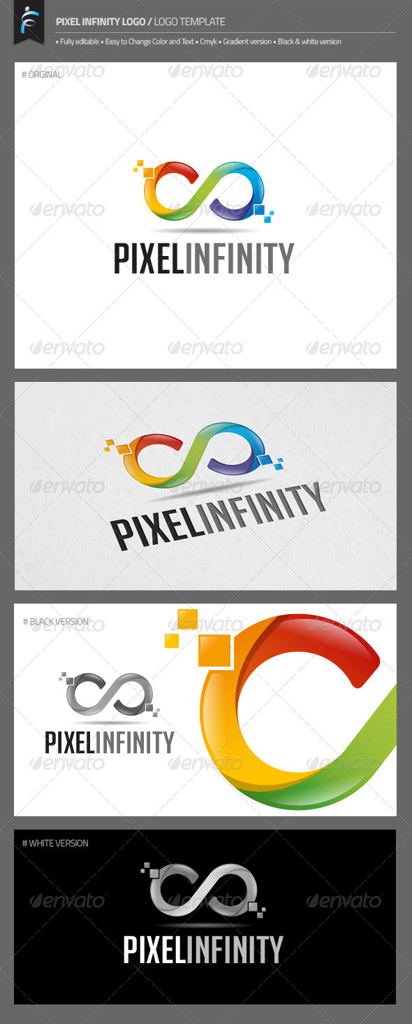 Pixel infinity logo